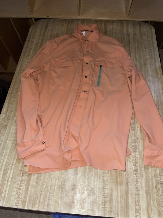 Three Forks Ranch Vented Shirt Large 
