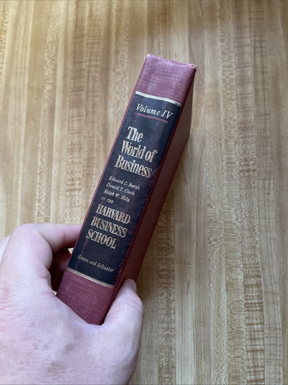 The World Of Business Volume IV First Printing Hardcover 