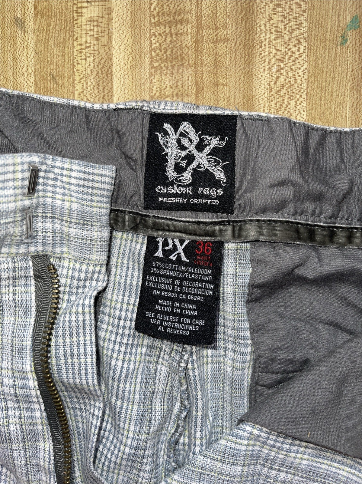 PX Custom Rags Shorts 36