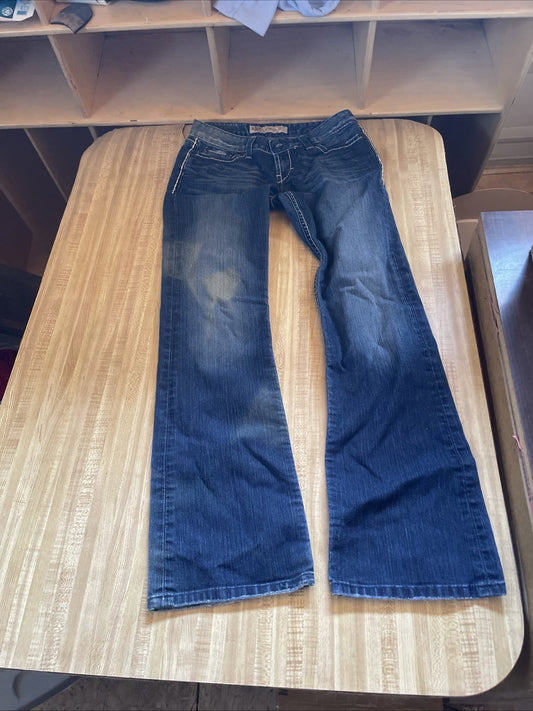 BKE Stella Jeans 27/31.5 Flap Pockets