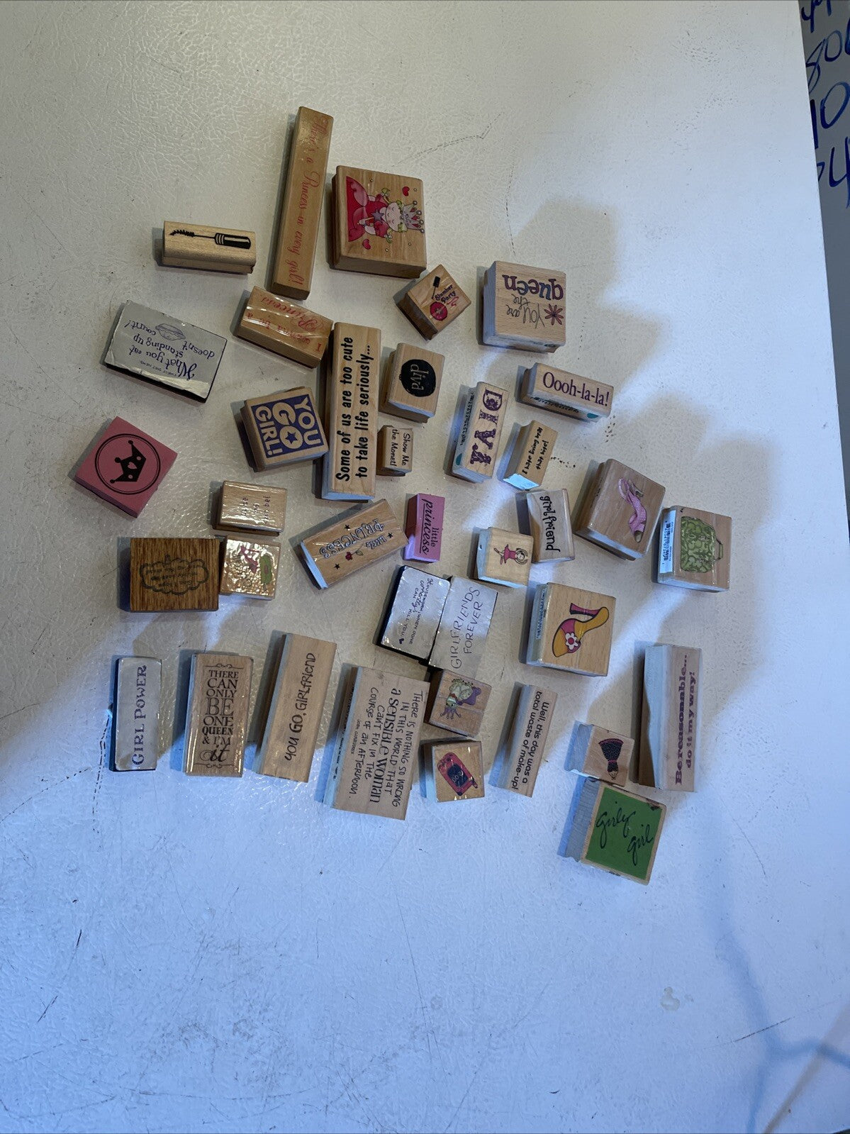 huge rubber stamp Collection lot