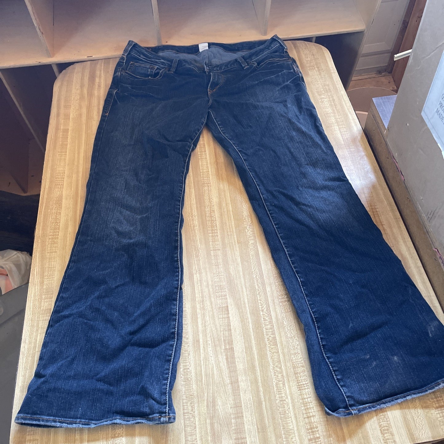 silver aiko bootcut jeans 34/31