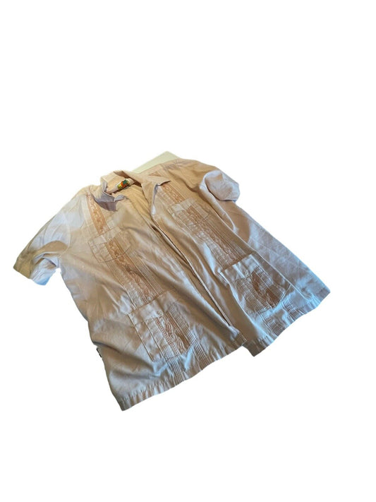 the genuine haband guayabera shirt Zip Up XL