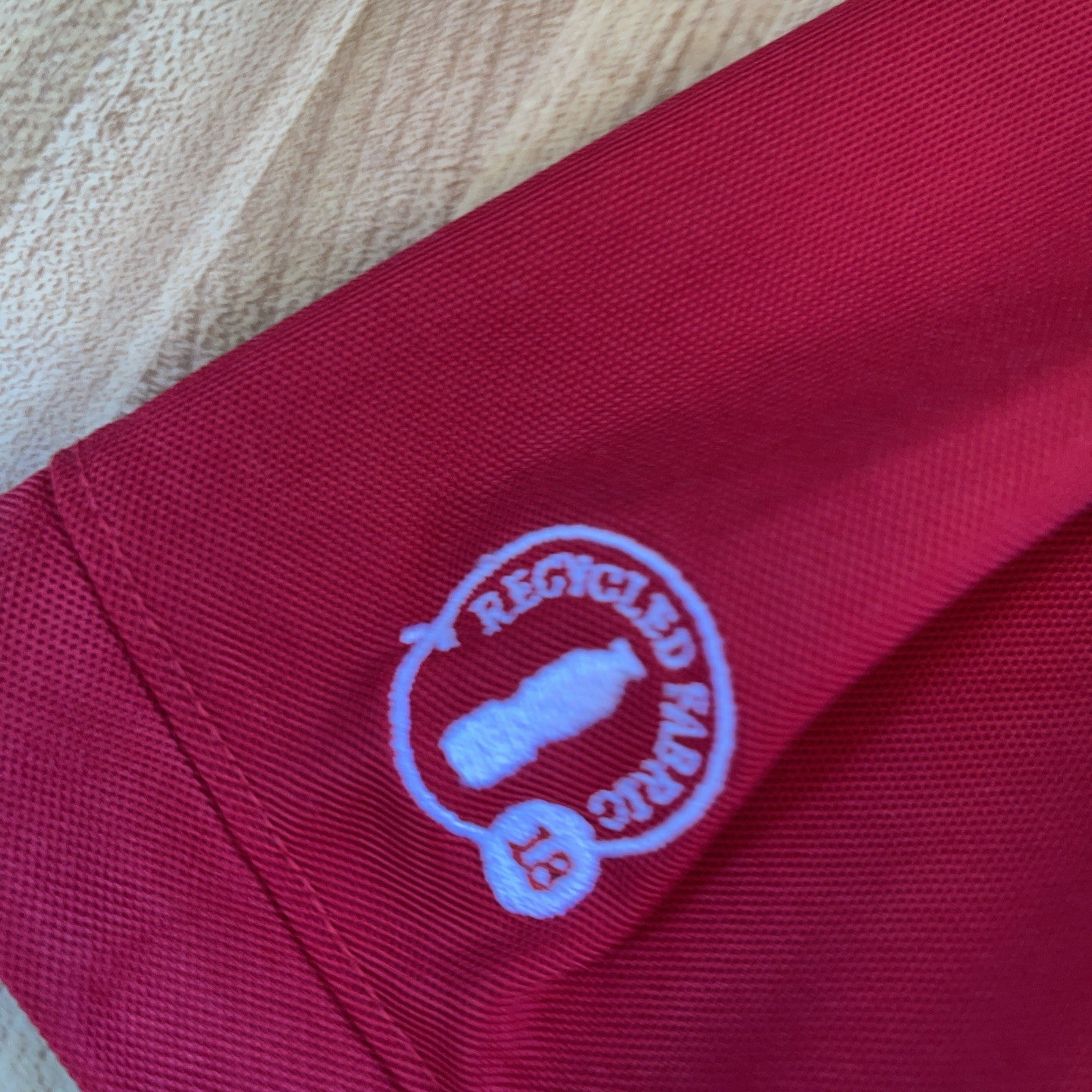 Chic Fil A Polo XL Shirt Red Uniform Employee Team Style Recycled
