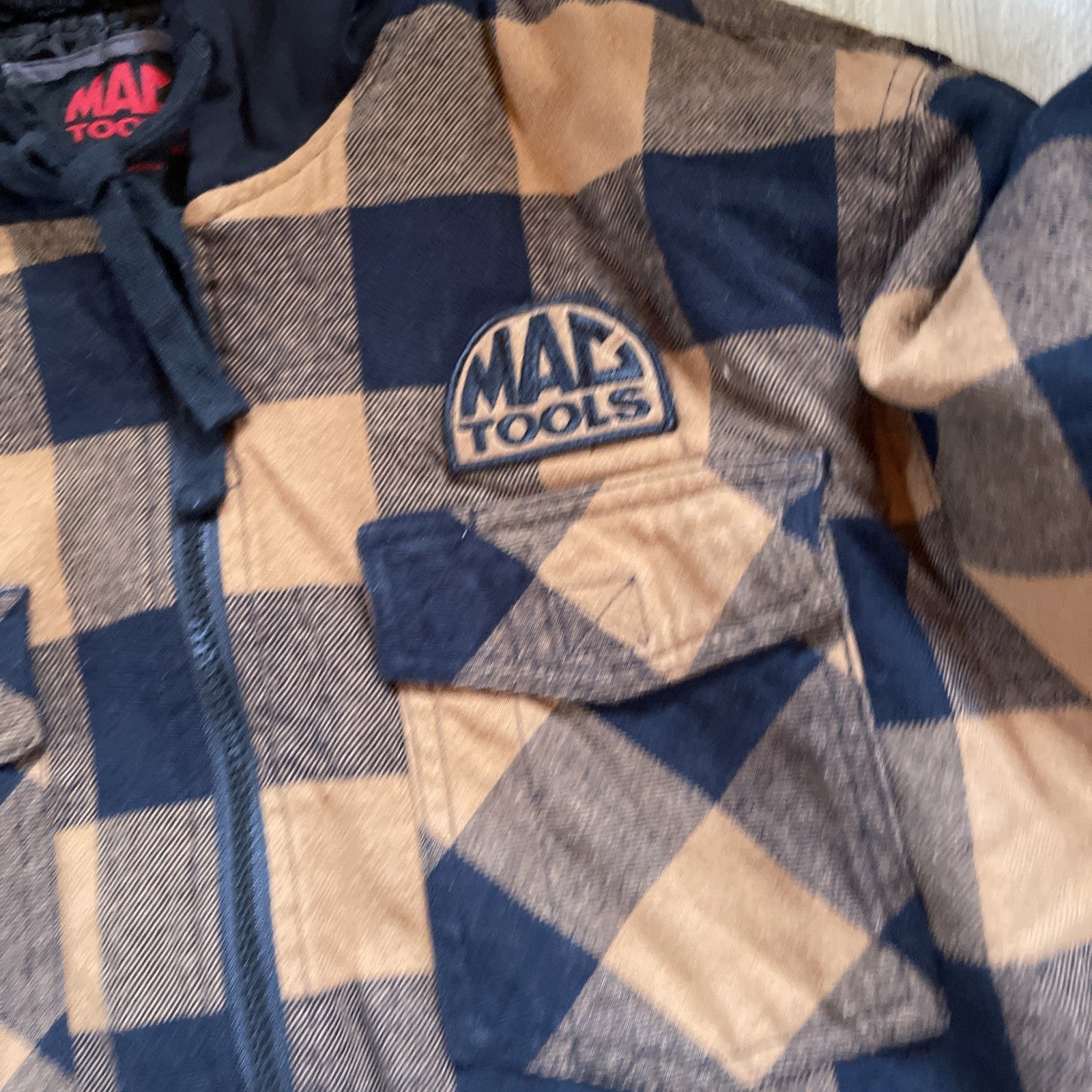 Mac Tools Full Zip Hoodie Medium 