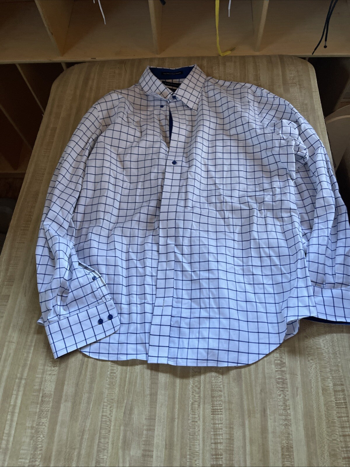 Paul Fredrick Dress Shirt 17.5 Non Iron