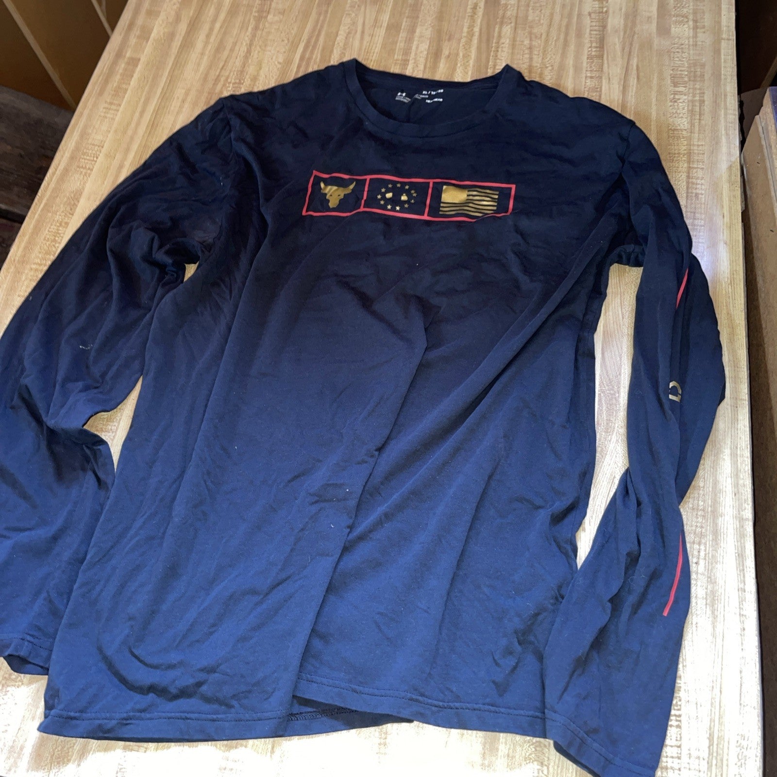 Under Armour Project Rock Long Sleeve Shirt XL