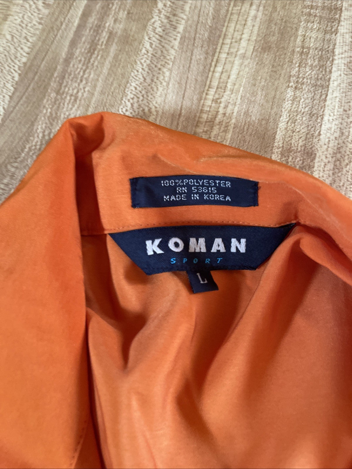 Vintage Koman Sport Shirt Large 