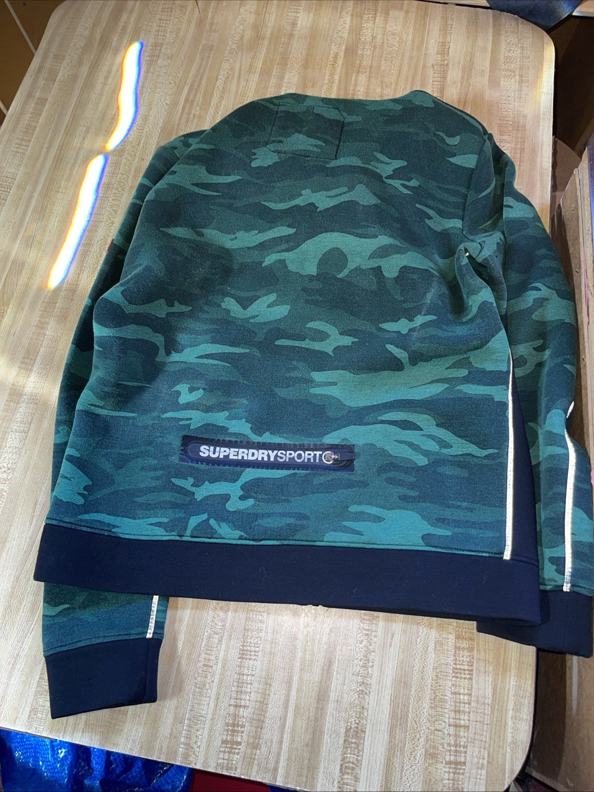 Superdry Sport Hoodie Large Full Zip