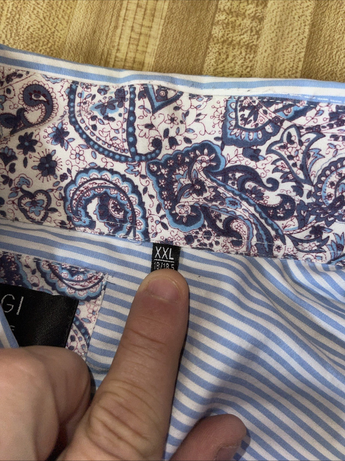 Coogi Luxe Dress Shirt XXL 