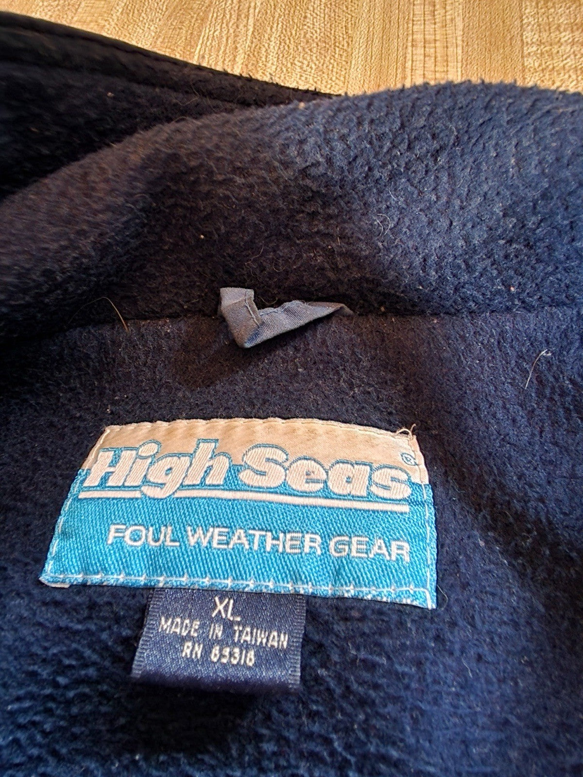 Vintage High Seas Foul Weather Jacket XL