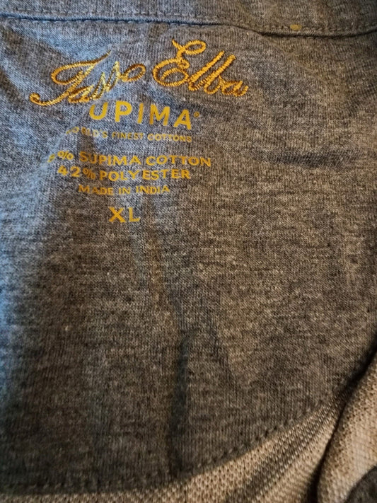 Tasso Elba Supima Quarter Zip XL