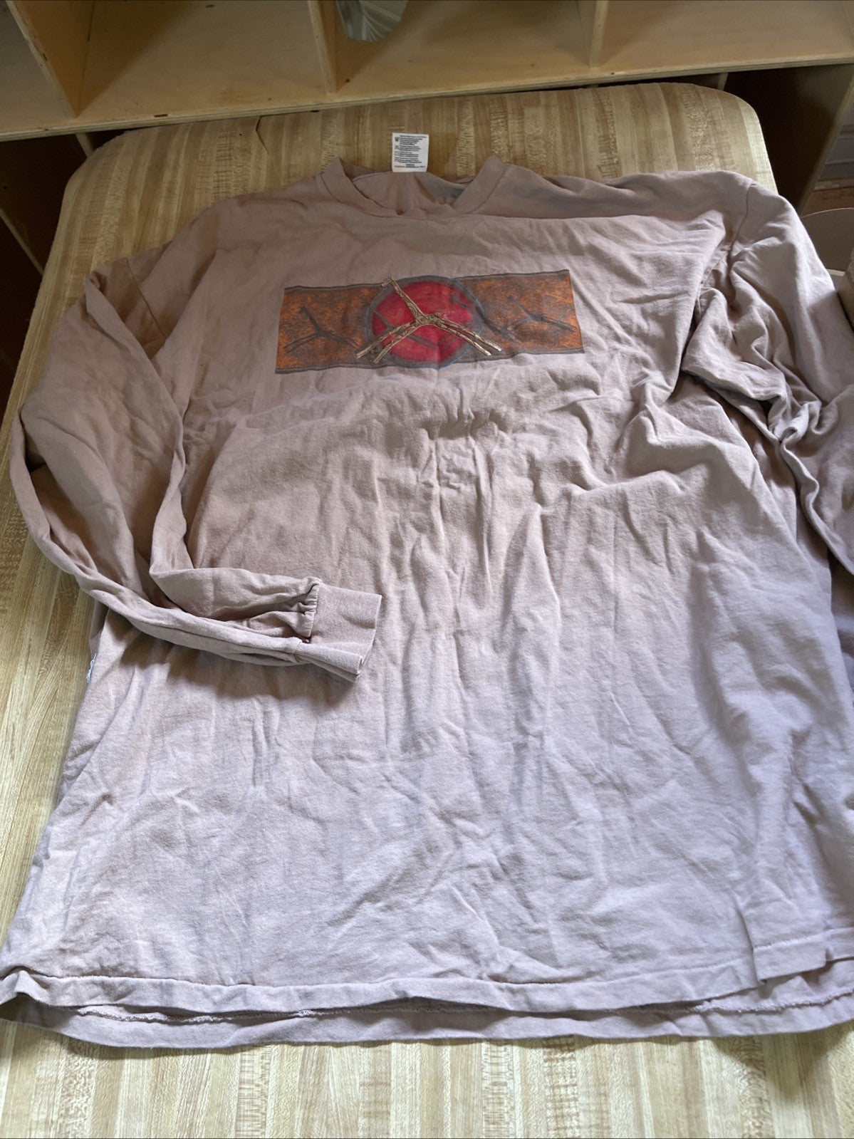 Oneita Long Sleeve T Shirt XXL 
