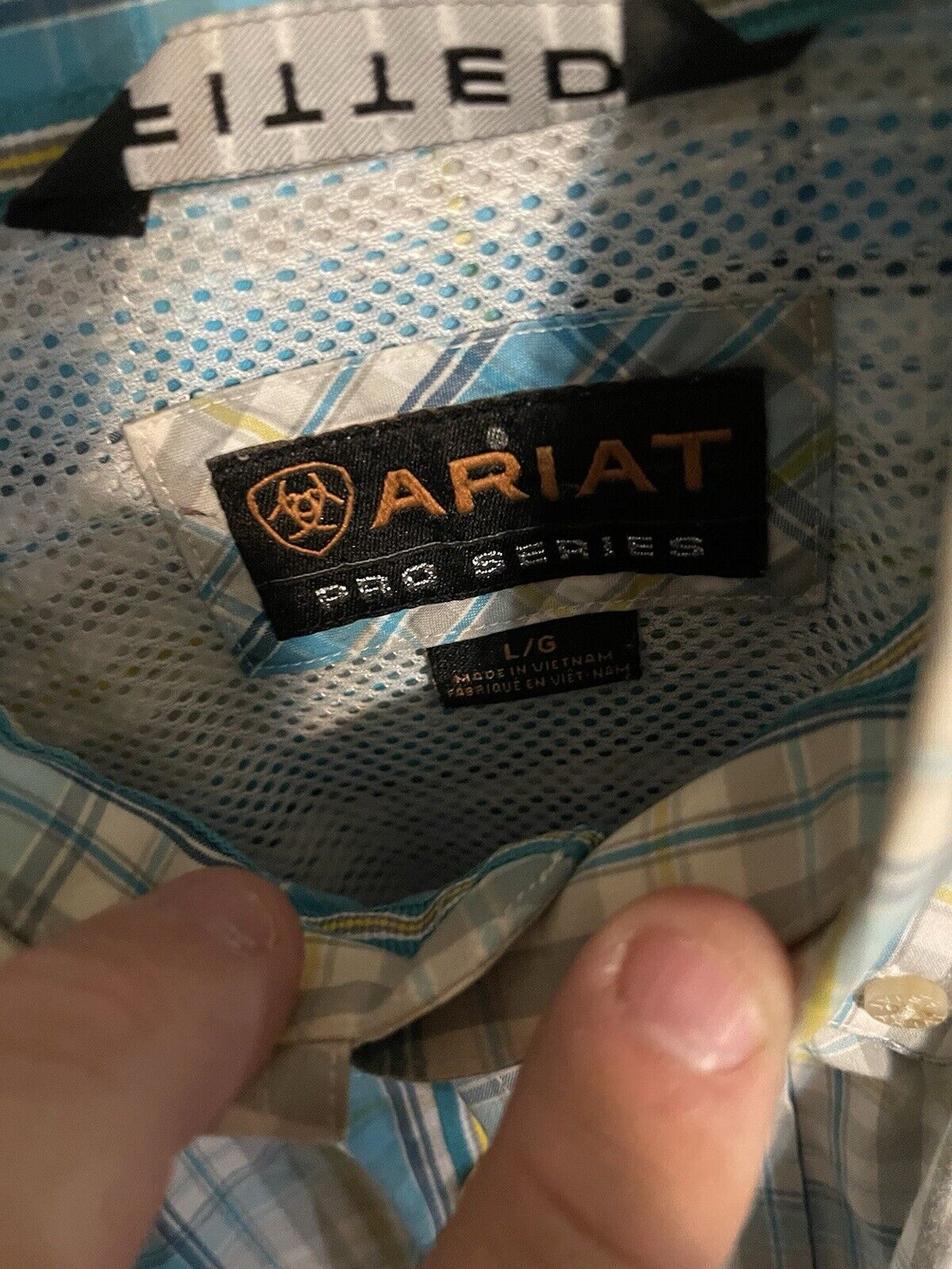 Ariat Pro Series Button Down Large 