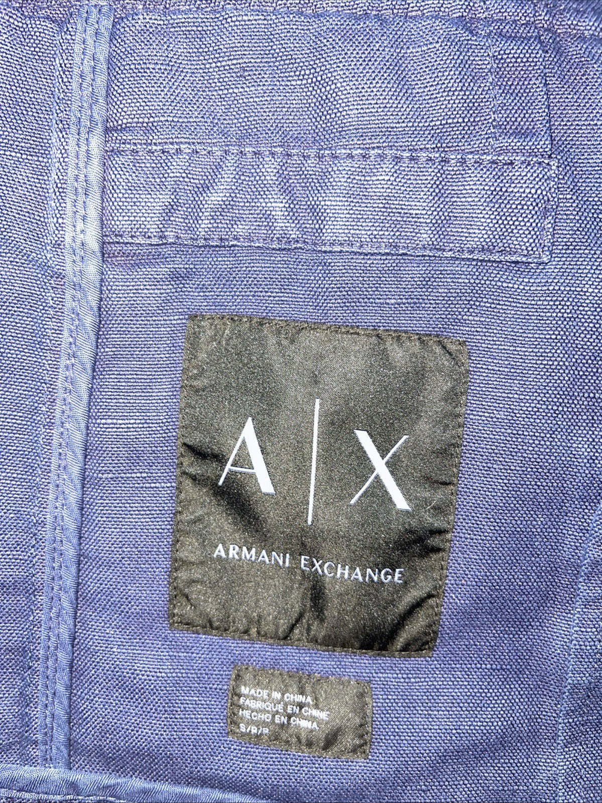 Armani Exchange Unstructured Blazer Small 