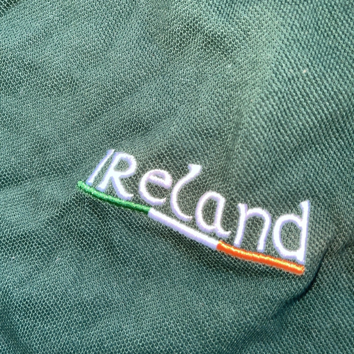 Retro Irish Ireland Polo Large 