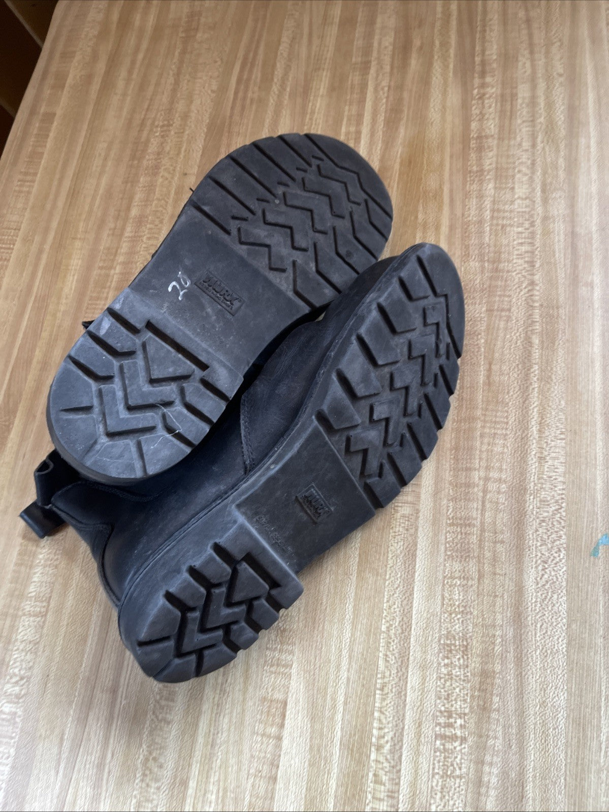 Red Wing Worx Slip On Work Boots 12 Wide Steel Toe