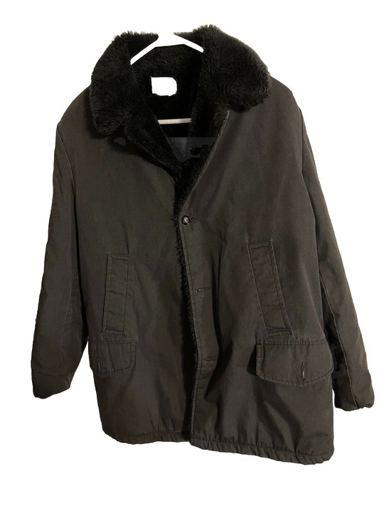 Vintage Mac Murray Sherpa Lined Coat Made In USA