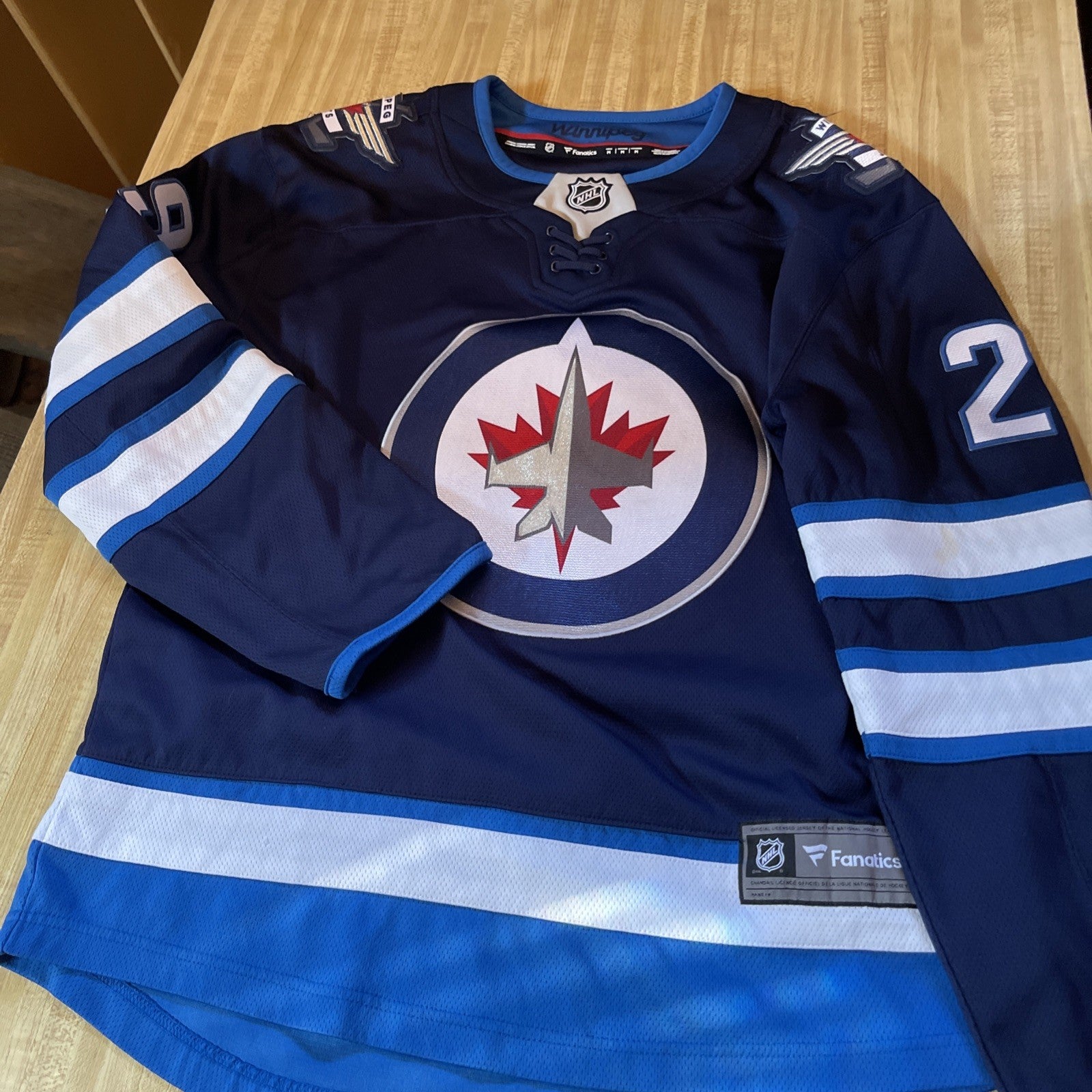 Fantatics Winnipeg NHL Laine Jersey Medium
