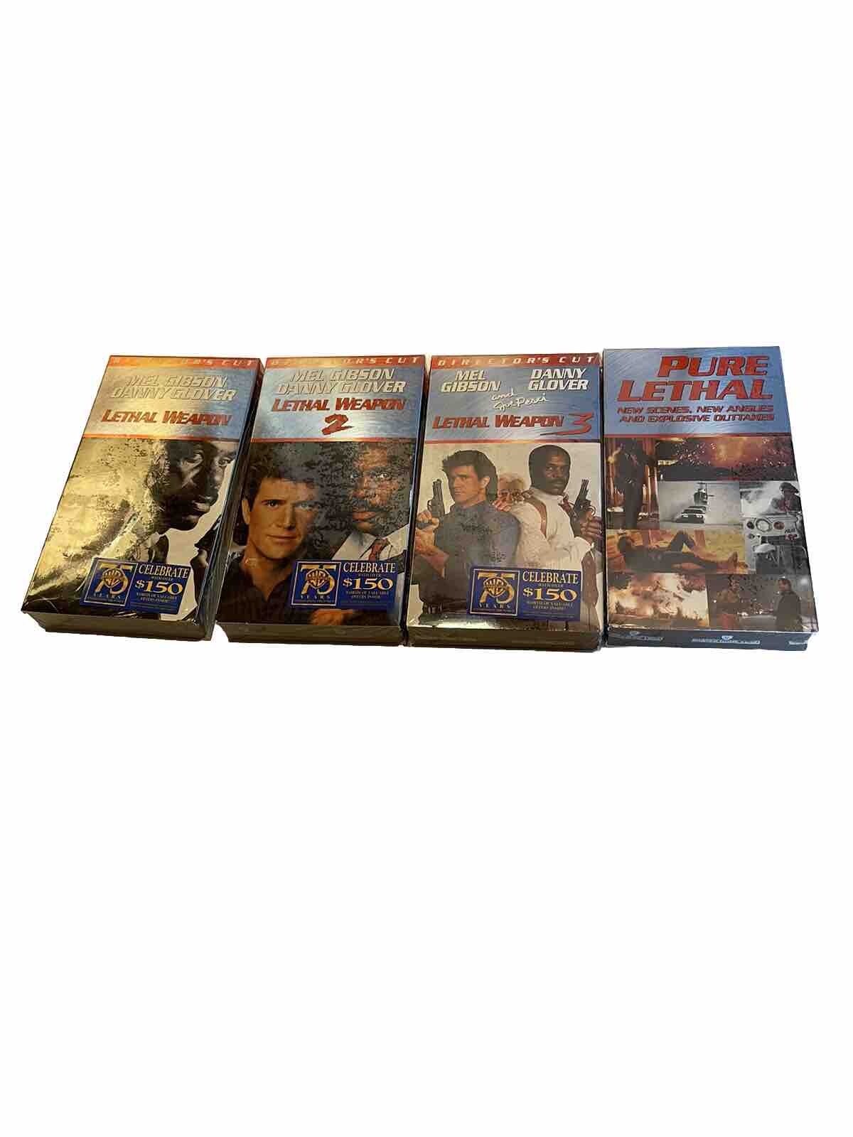 Lethal Weapon Director’s Cut VHS Set