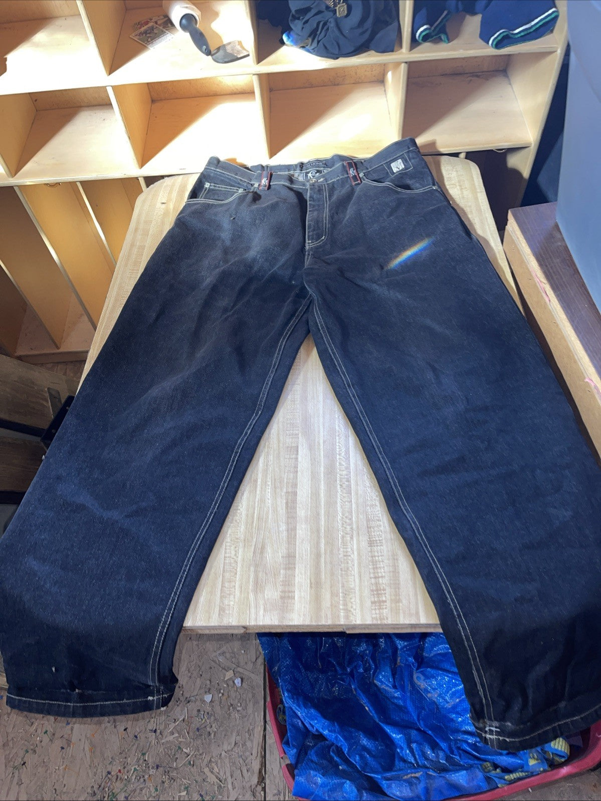 Vintage Cash Money Jeans 36/34 Y2K Hiphop Streetwear Baggy Wide Leg