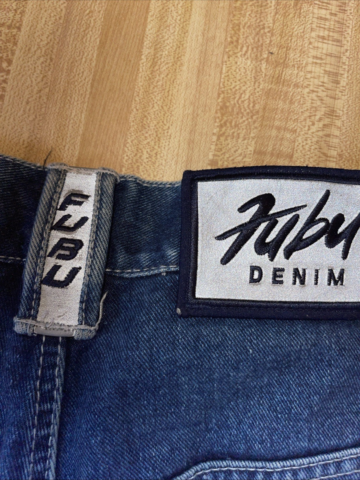 Fubu Carpenter Jeans 36/34 Baggy Wide Leg Y2K Vintage Hiphop Streetwear