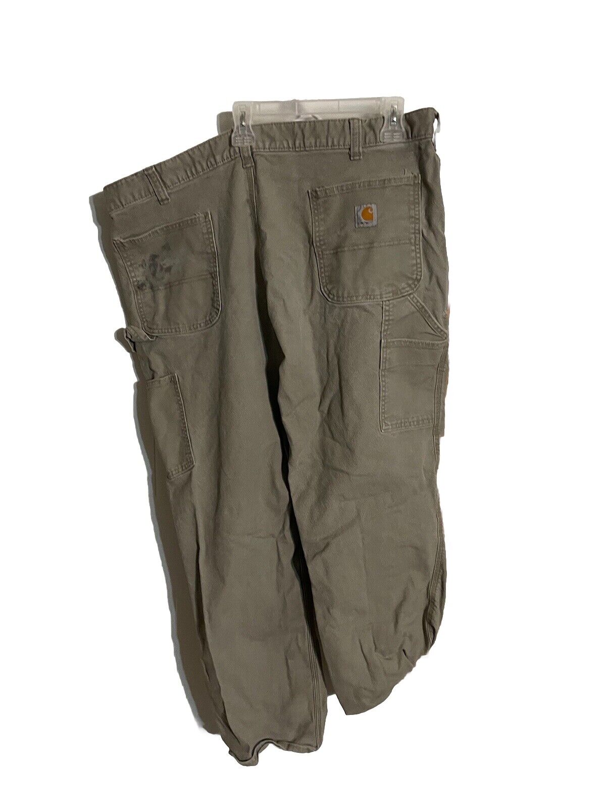 Carhartt Carpenter Jeans 42x32 Stain On Back Left Pocket 