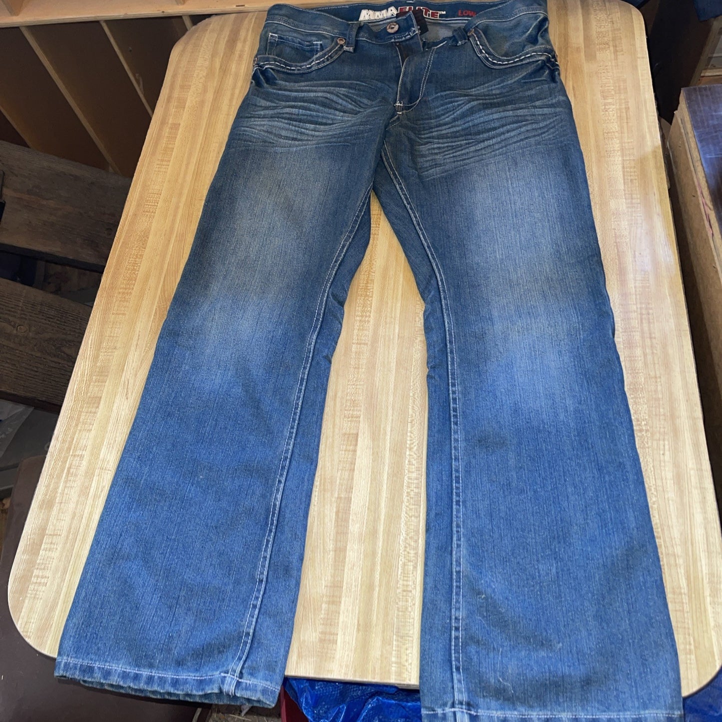 MMA Elite Low Bootcut Jeans 34/32