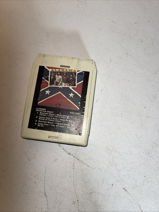 Vintage Alabama Mountain Music Country 8 Track Tape Cartridge 1982 RCA Records