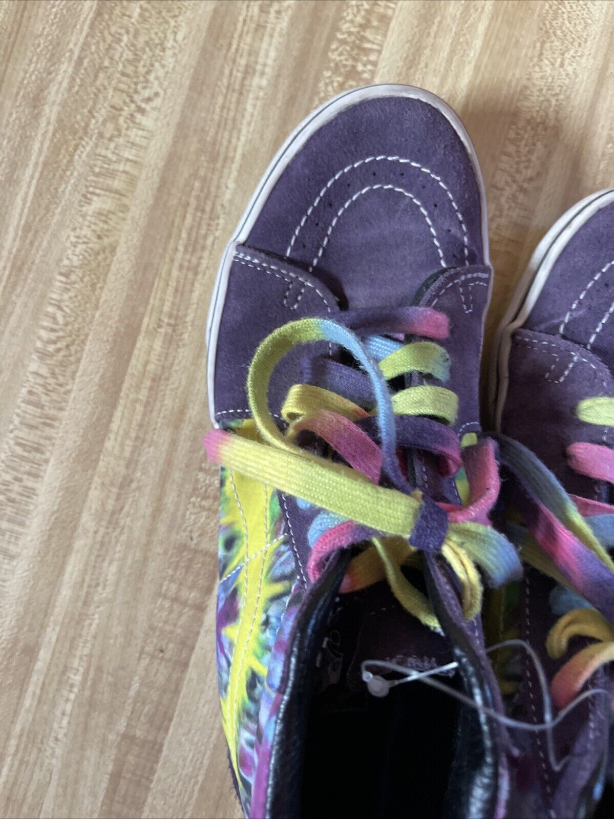 Vans Sk8 Hi Graffiti Tie Dye Size 7 Women’s 