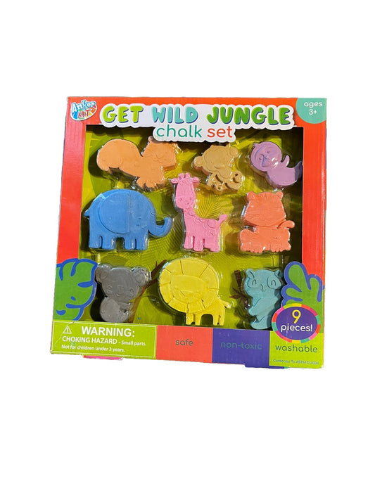Get Wild Jungle Chalk Set