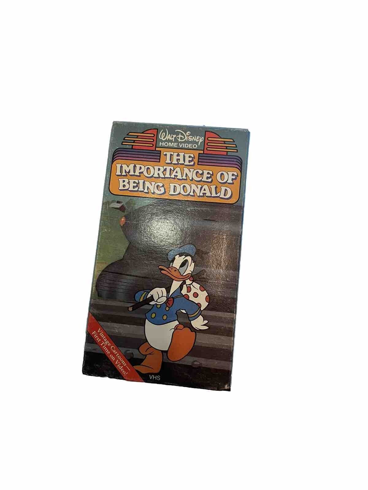 The Importance of Being Donald (VHS, 1989)