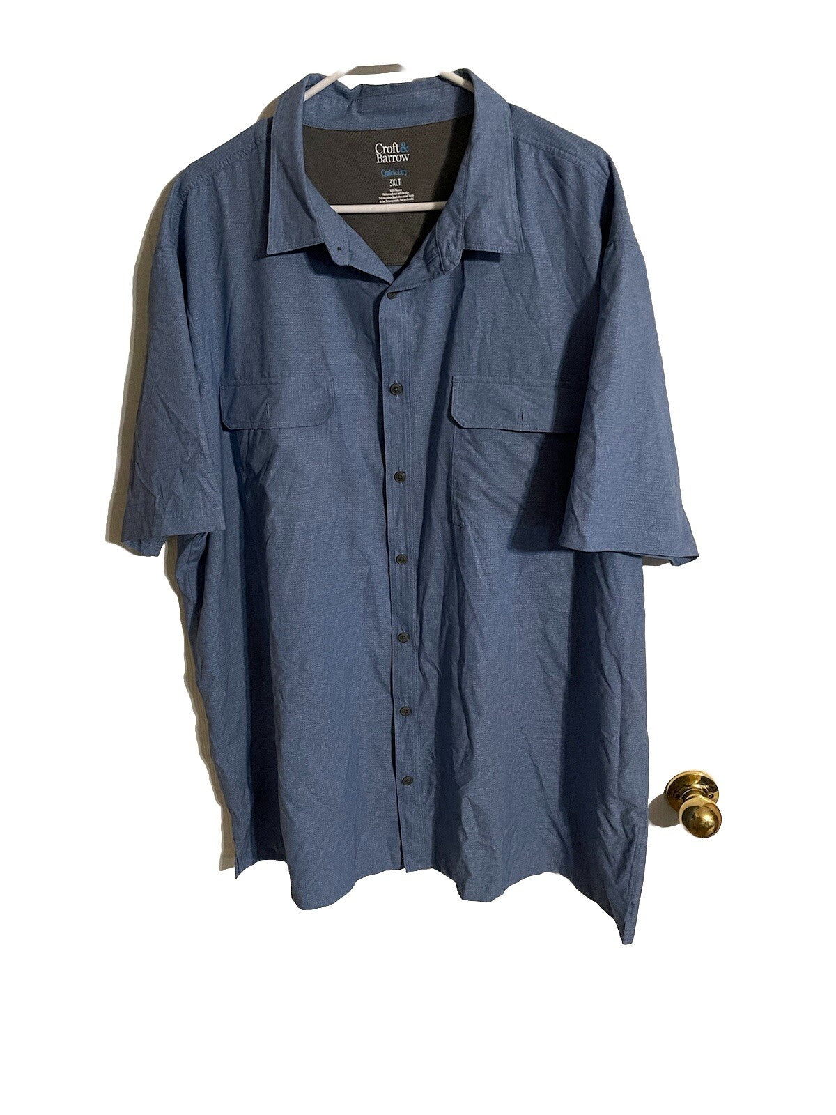 Croft & Barrow Quick Dry Shirt 3XLT