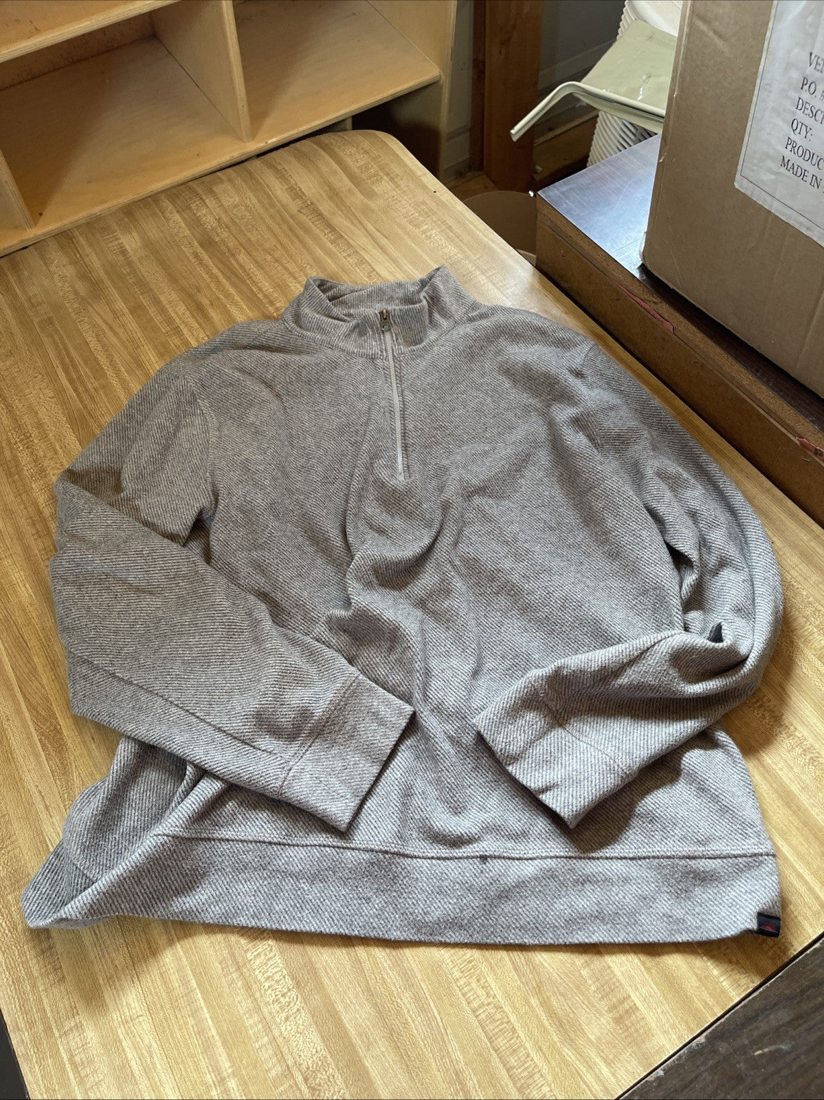 Faherty Legend Quarter Zip XL