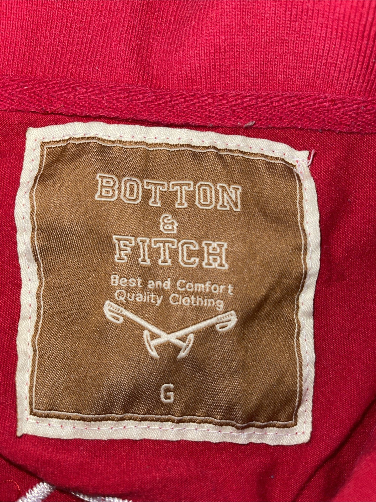 Botton & Fitch Rugby Polo Large 