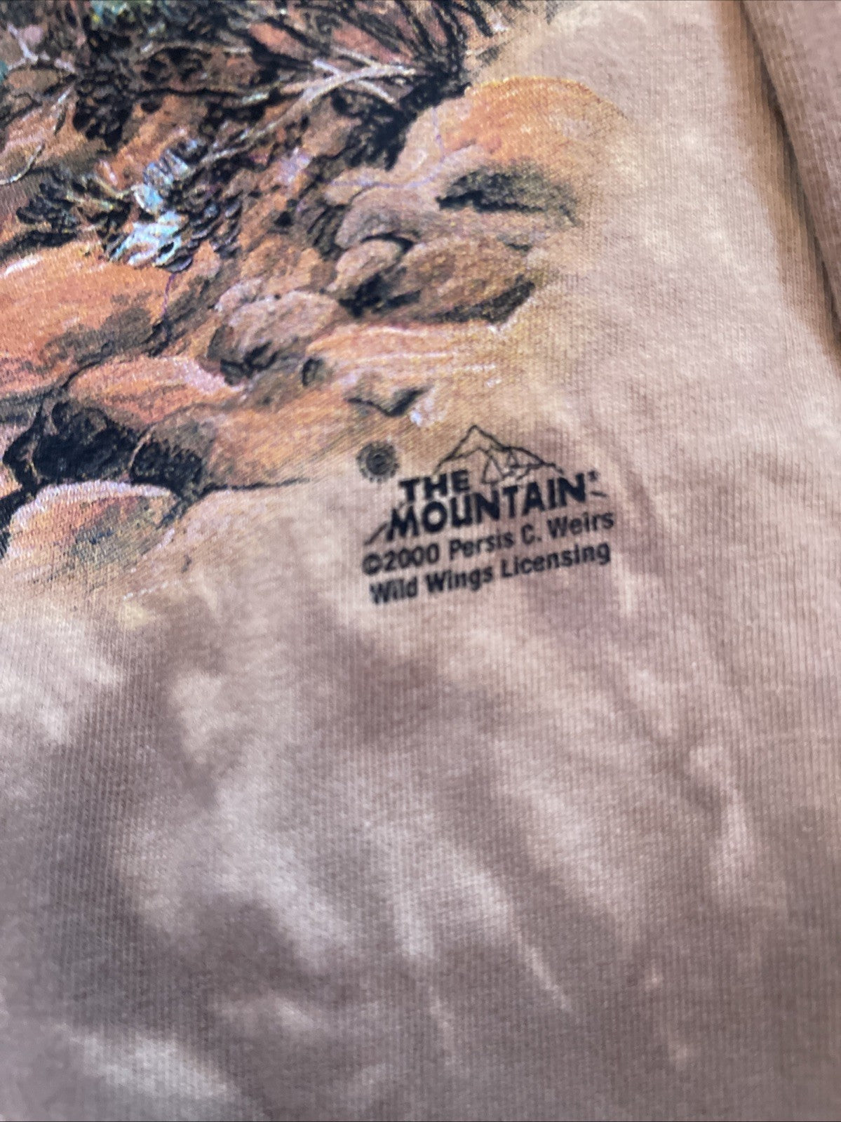 Deadstock Vintage The Mountain Long Sleeve T Shirt 3XL 