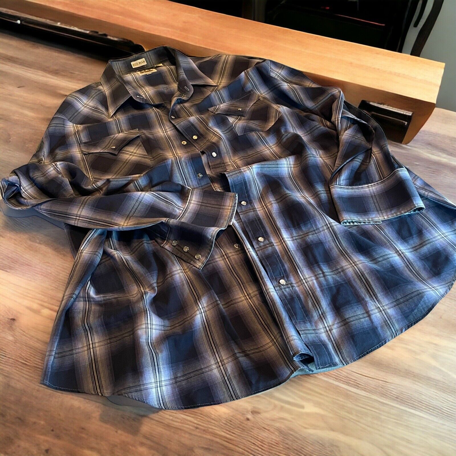Ely Cattleman Big Man Pearl Snap 3XB