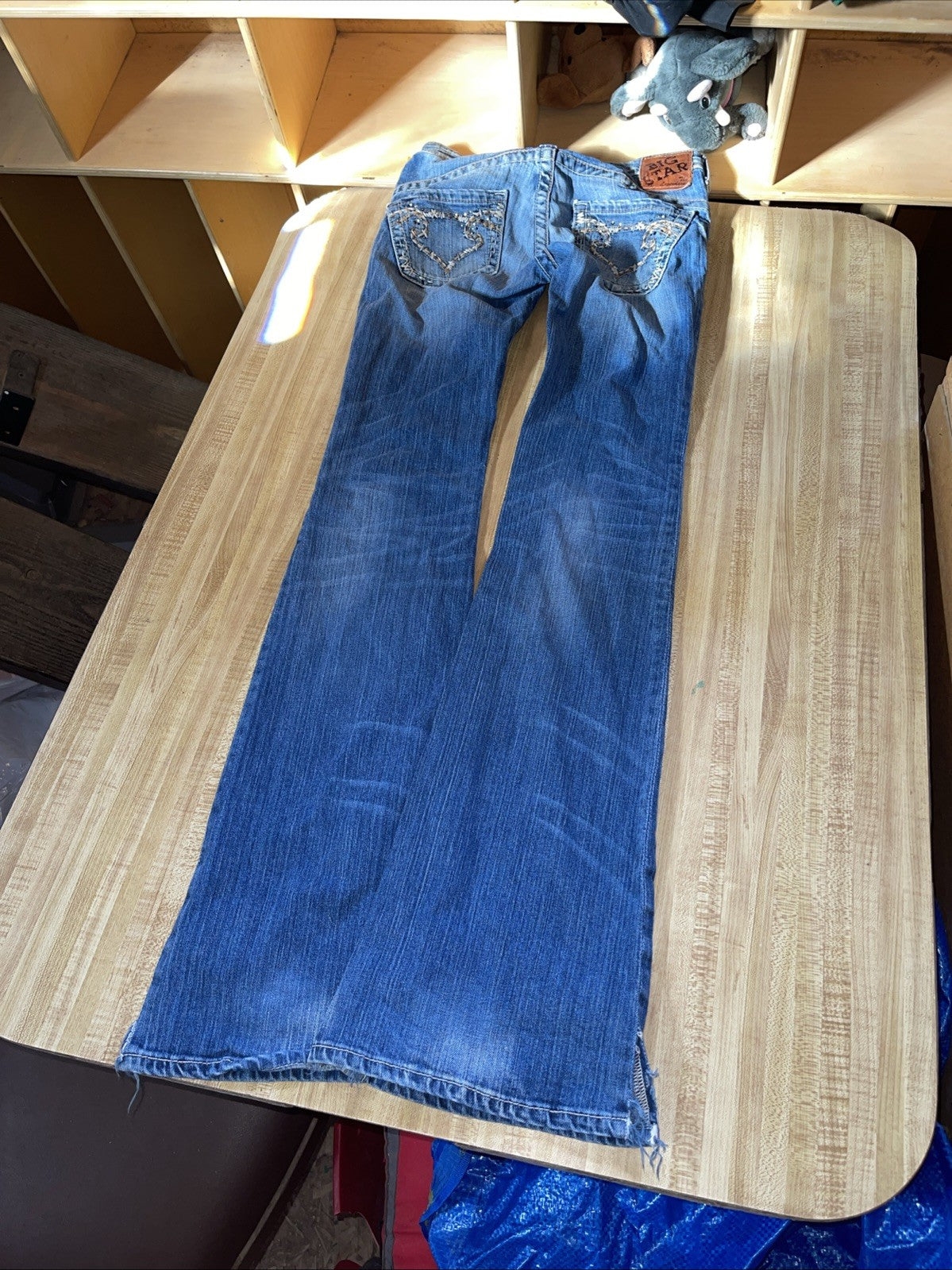 big star sweet ultra low rise jeans 26XL