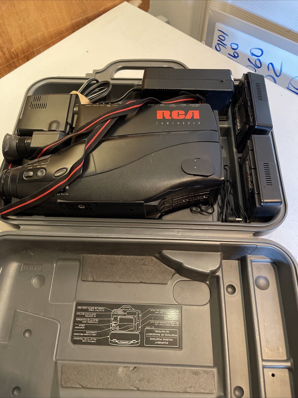 RCA VHS Camcorder CC850 With Case And More