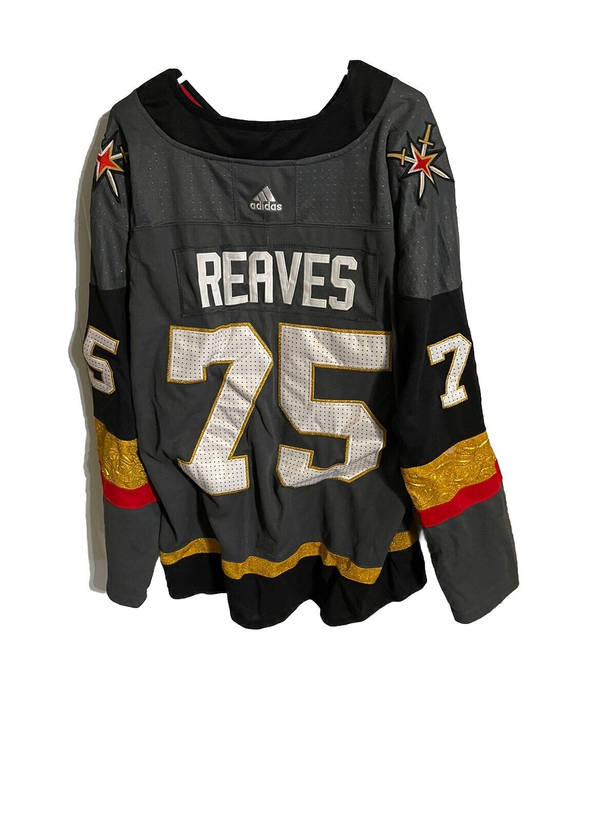 Adidas Las Vegas Golden Knights Stanley Cup Champions 2018 Reaves Jersey Size 54