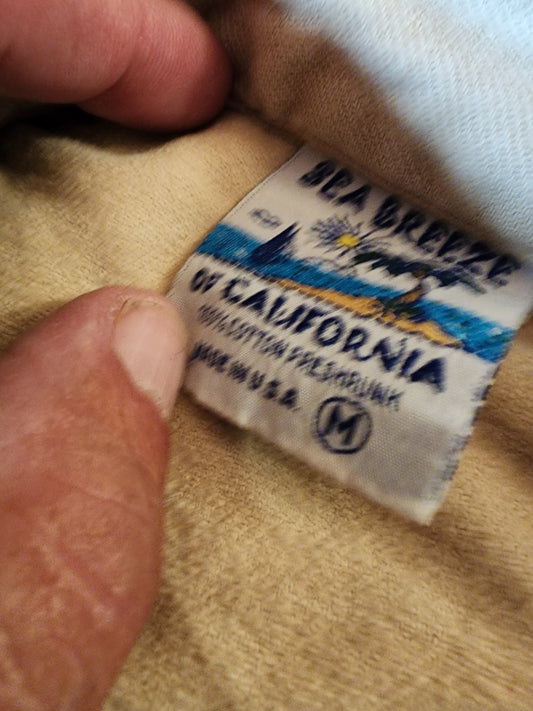 Sea Breeze Of California Button Up Medium 