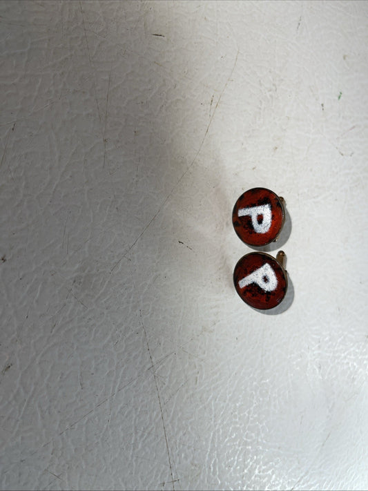 Vintage Copper Cufflinks P
