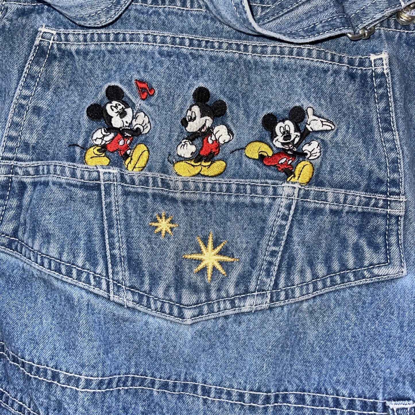 Vintage Mickey Unlimited Overalls XL