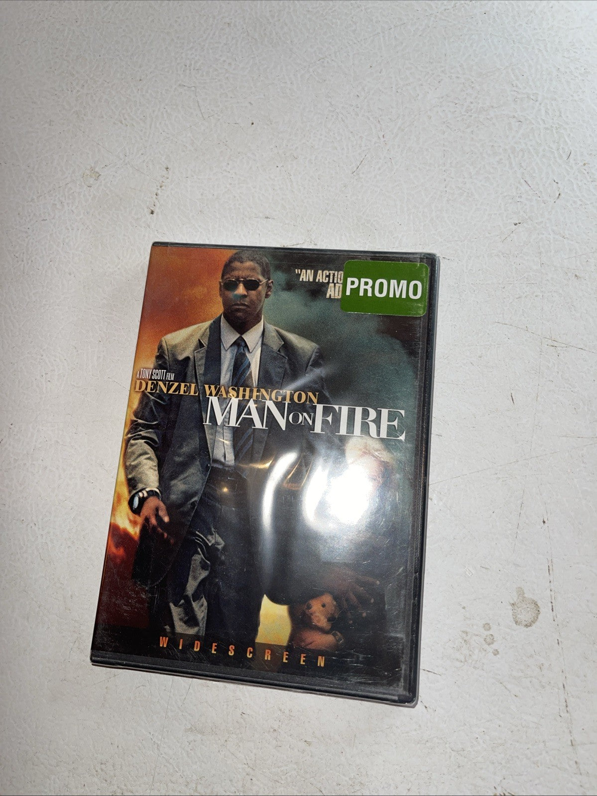 Man on Fire  (DVD,2004) Brand New In WS,Rare Action Thriller,Denzel Washington