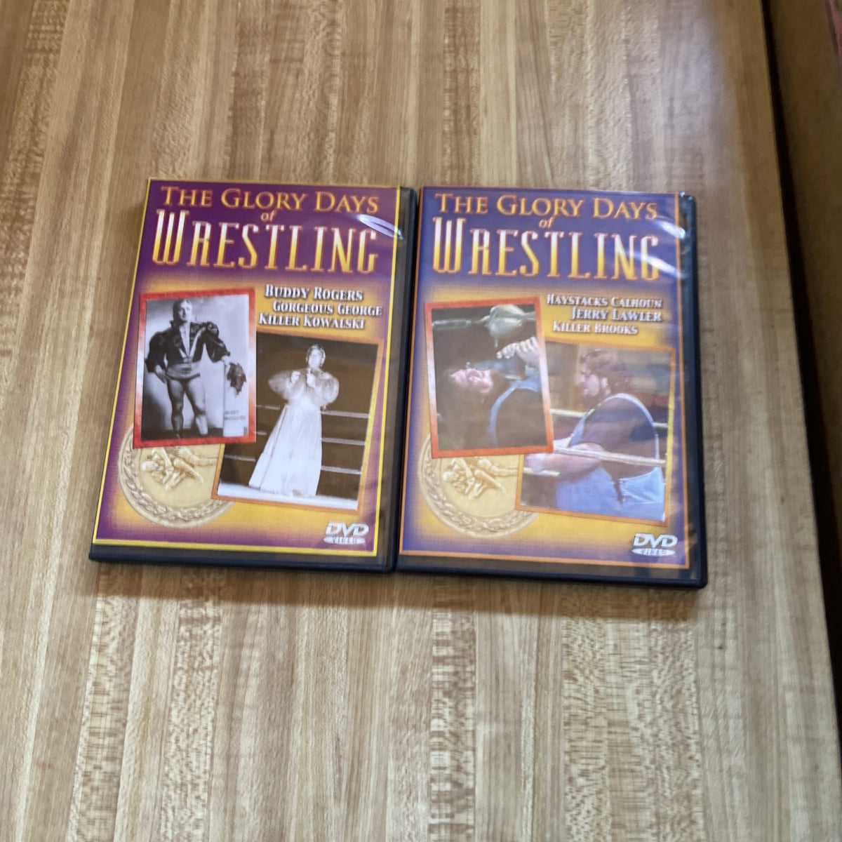 The Glory Days Of Wrestling DVD Lot