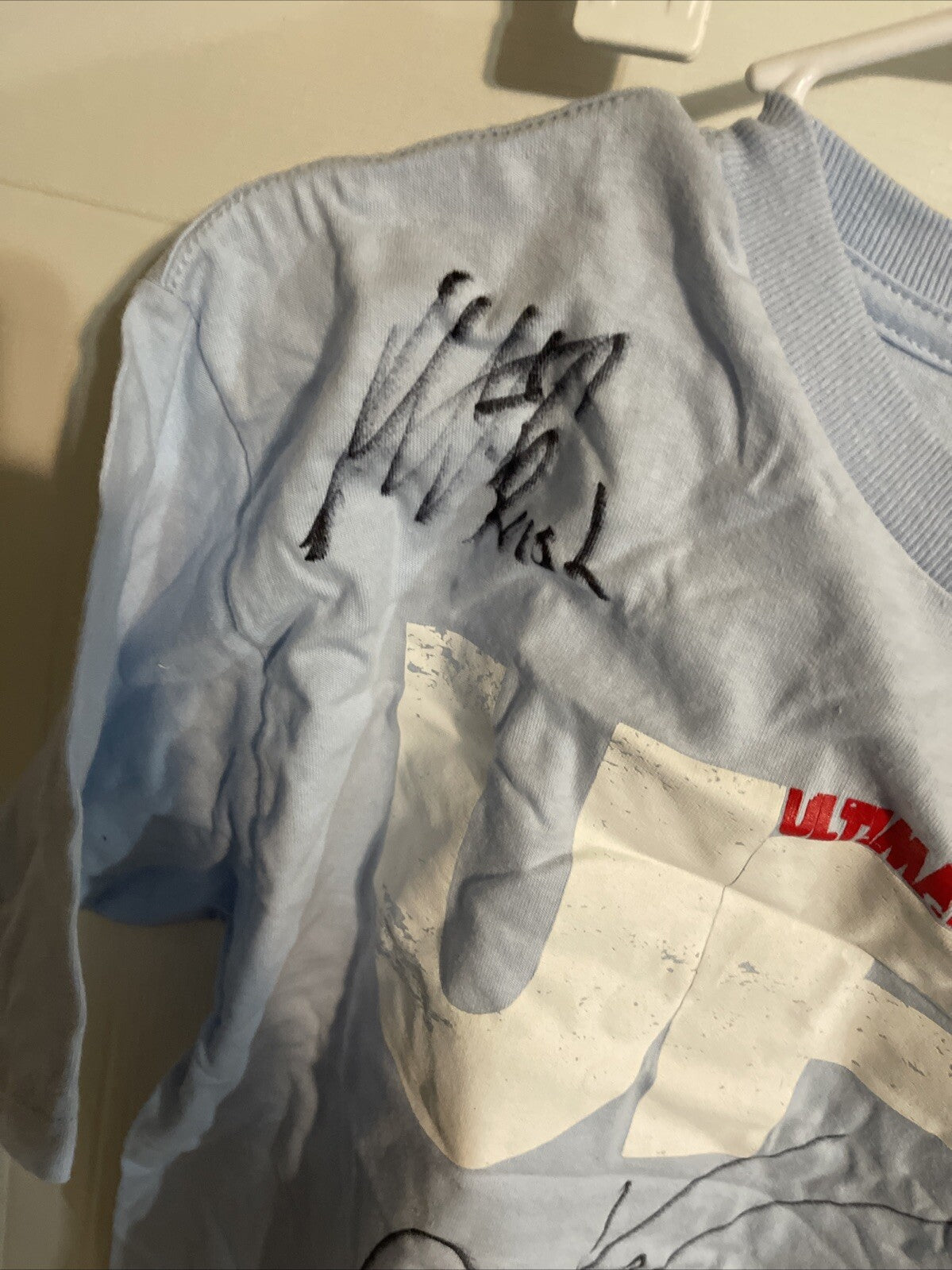 UFC 93 T Shirt Medium NWT Autographed