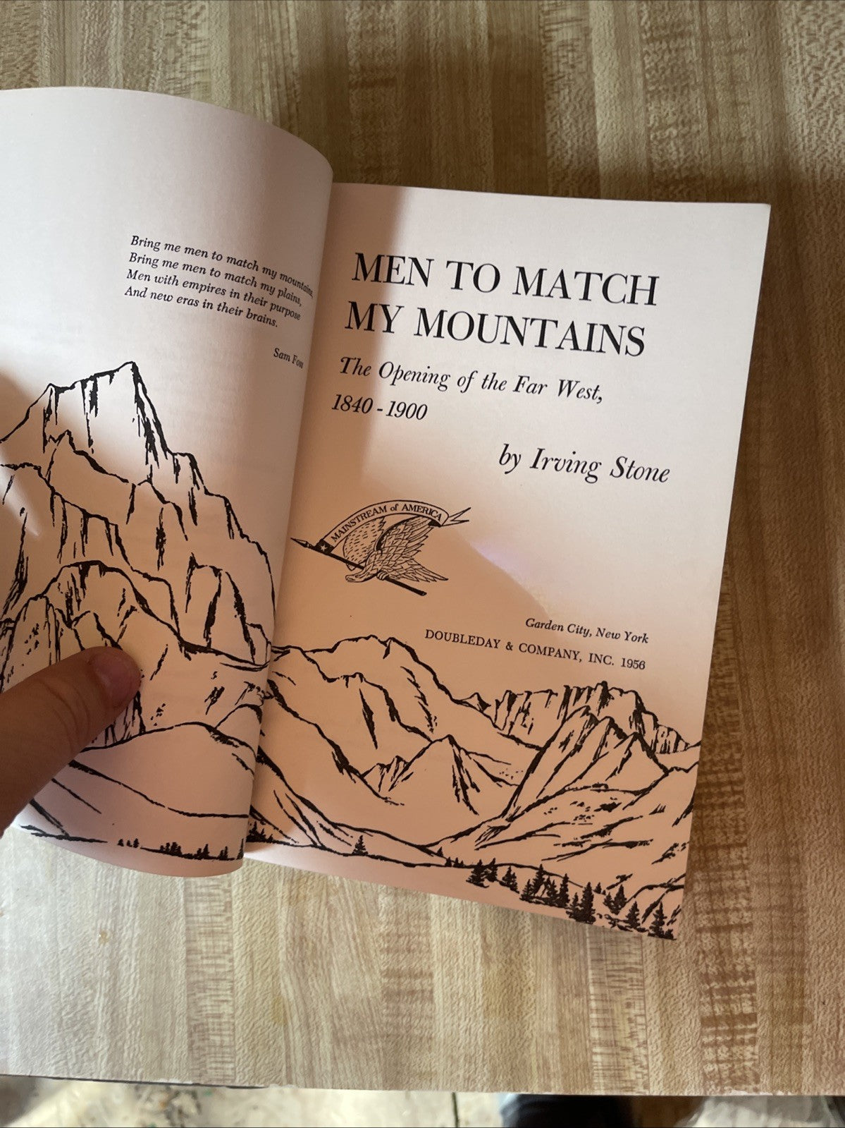 Men To Watch My Mountains Hardcover 