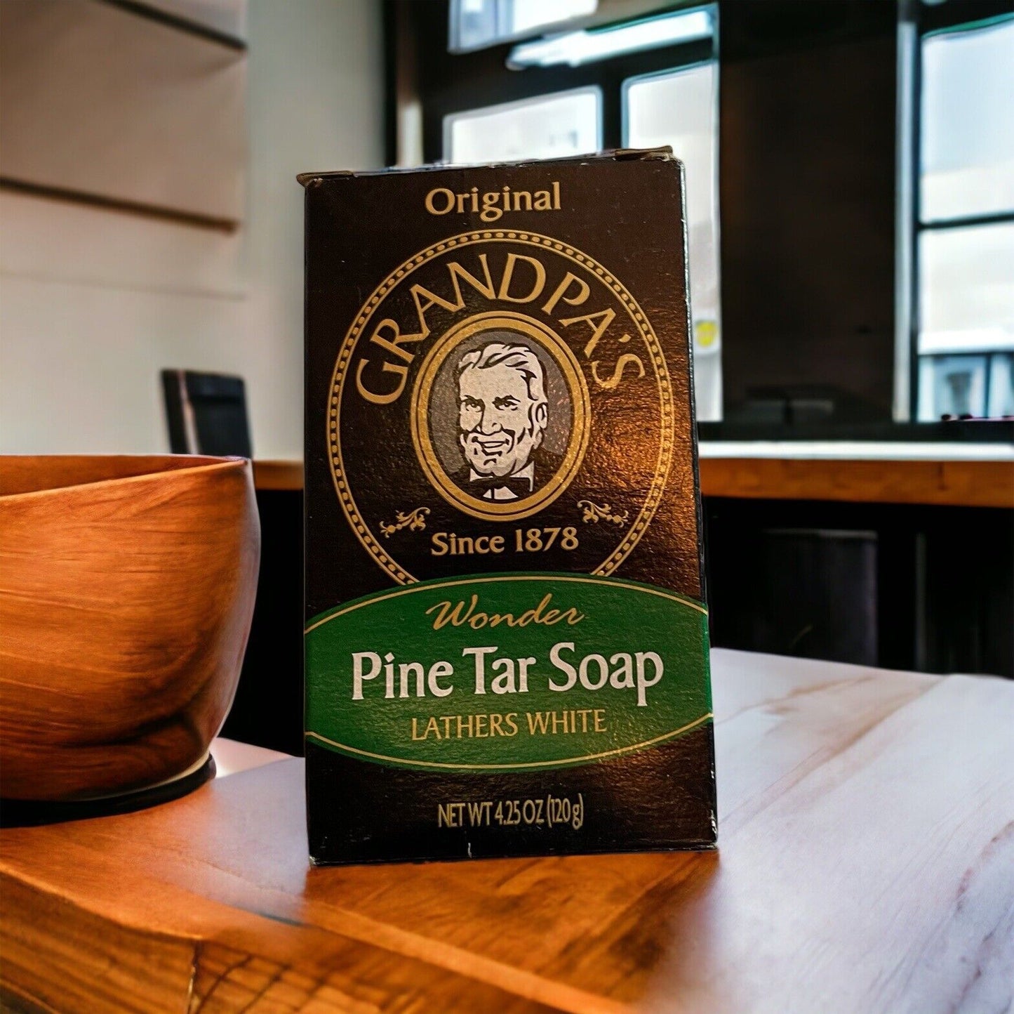 Grandpa's Pine Tar Soap 4.25 Oz