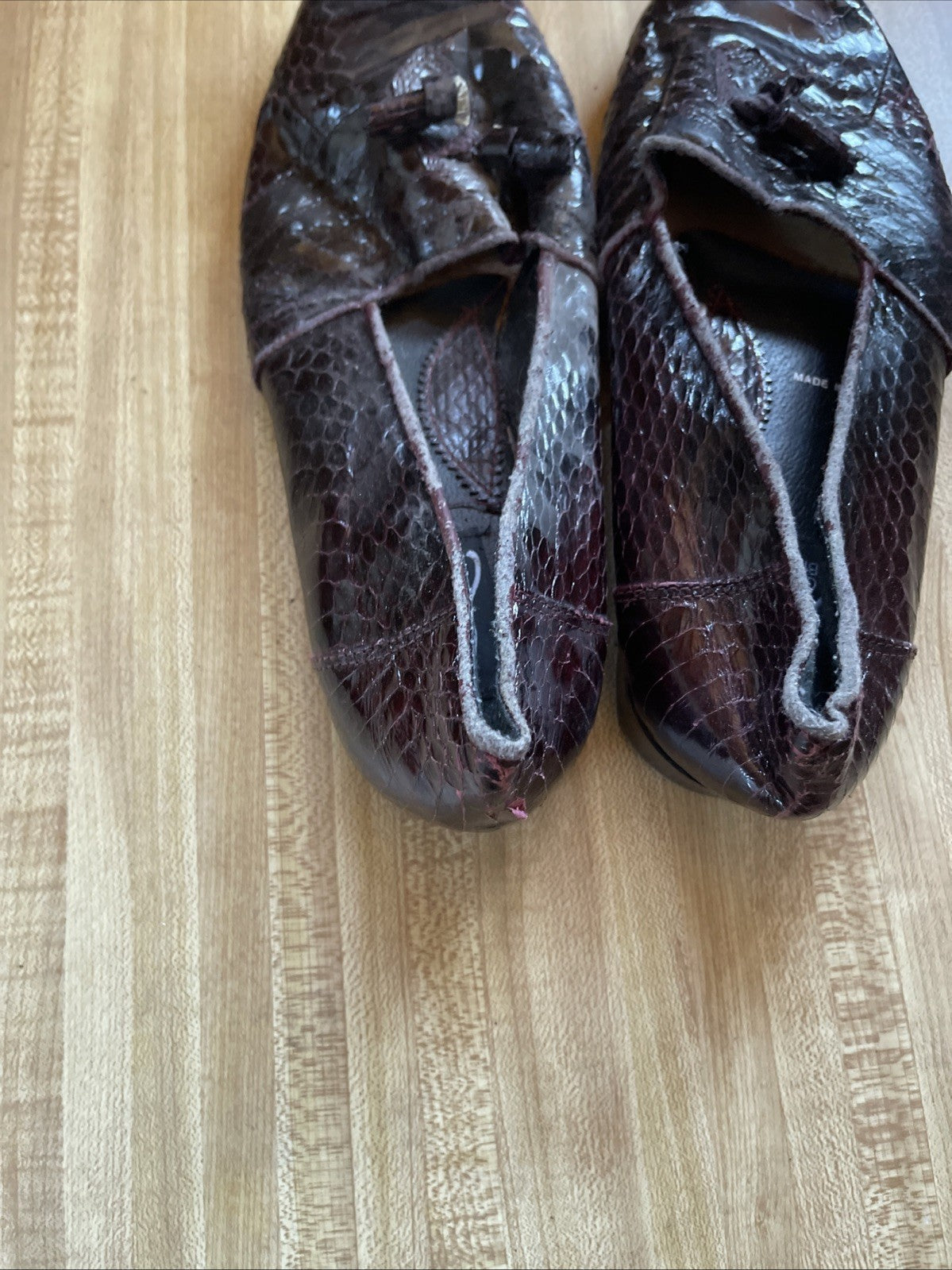 Giorgio Brutini Genuine Snake Shoes 12