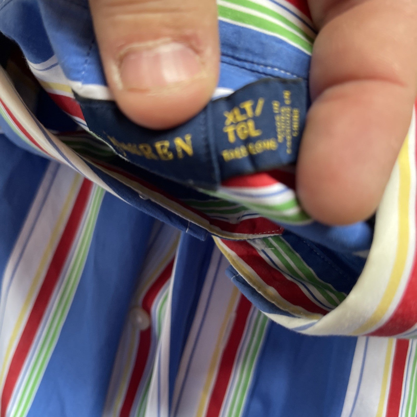 Ralph Lauren Button Down XLT 